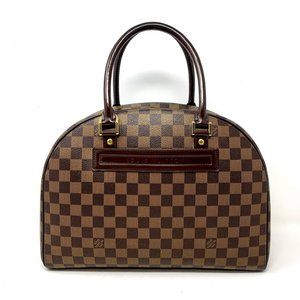 Auth Louis Vuitton Nolita Damier Ebene Handbag